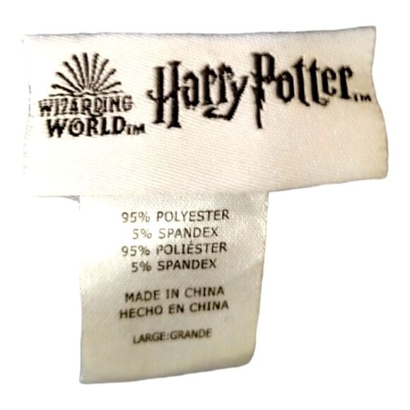 HARRY POTTER  LOUNGE SET WIZARDING WORLD LOGO KNIT Blue/Gray  Cozy  2-Piece - Picture 6 of 12